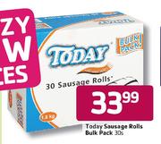 Today Sausage Rolls Bulk Pack-30's
