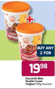 Dairybelle Bliss Double Cream Yoghurt Assorted-2x500g