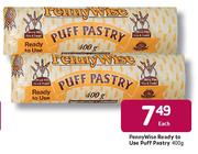 Penny Wise Ready To Use Puff Pastry-400g Each