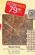 Naledi Rust 430 x 430mm-Per Sqm