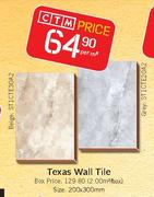 Texas Wall Tile 200x300mm-Per Sqm
