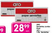 ARO Serviettes Jumbo Pack-200's