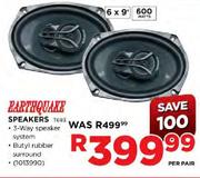 Earthquake Speakers-Per Pair