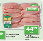 Fresh Choice Vars Hoenderborsiefilette-Per Kg