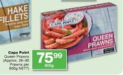 Cape Point Queen Prawns-800g