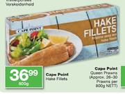 Cape Point Hake Fillets-800g
