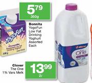 Clover The One 1% Vars Melk-2l