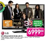 LG Full HD 3D Slim LED TV-42"(107cm) Each
