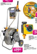 Hozelock Metal Hose Cart With Wheels-30mx20mm Each 