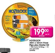Hozelock Hose Pipe Plus Starter Kit-30mx12mm Per Kit