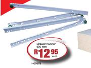 Drawer Runner 500mm-Each