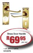 Brass Door Handle-Per Set