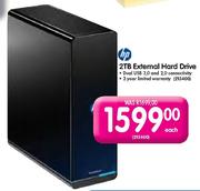 HP 2TB External Hard Drive