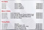 Timing Belts 30S101-Each