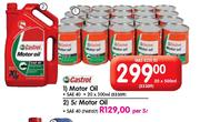 Castrol Motor Oil SAE40-  Per 20x500Ml 