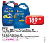 Caltex Delo 400 Gold Diesel Oil SAE15W40-Per 5Ltr