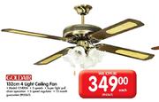 Goldair 4 Light Ceiing Fan (CF400A) - 132cm Each
