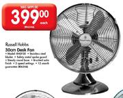 Russell Hobbs Desk Fan (RHDF30) - 30cm