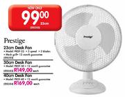 Prestige Desk Fan (PRDF-23) - 23cm