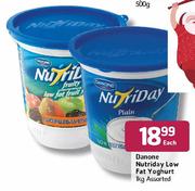 Danone Nutriday Low Fat Yoghurt-1kg Each