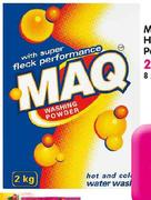 MAQ Hi Foam Washing Powder-8x2kg