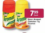 Knorr Aromat Canister Assorted-75g Each
