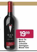 Black Tie Merlot,Cabernet Sauvignon Blend-750ml