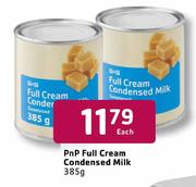 Pnp Full Cream Condensed Milk-385g Each