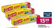 Glad Bake & Cooking Paper-5m Each