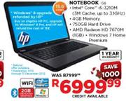 Hp Notebook (G6)