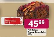 PnP Bakery Cherry Genoa Cake-350g