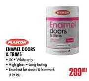 Plascon Enamel Doors & Trims-5 Ltr