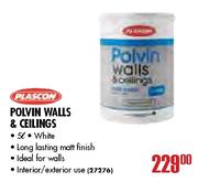 Plascon Polvin Walls & Ceilings-5 Ltr