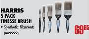 Harris 5 Pack Finesse Brush