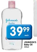 Johnson's Baby Oil-500ml