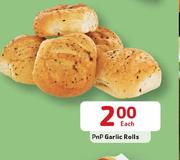 Pnp Garlic Rolls Each