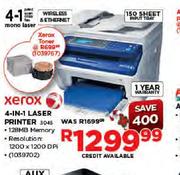 Xerox 4-In-1 Laser Printer 3045