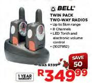 Bell Twin Pack Two Way Radios