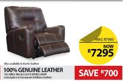 Taharka Single Leather Recliner