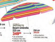 Natural Instincts Beach Umbrella-256cm