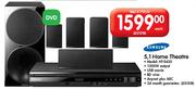 Samsung 5.1 Home Theatre System(HT-E450)-Each