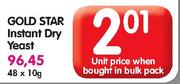 Gold Star Instand Dry Yeast-10g