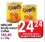 Nescafe Ricoffy Instant Coffee-6x250g