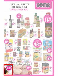 Game Cape Town : Dry Groceries (29 Nov - 6 Jan 2013), page 3