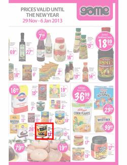 Game Cape Town : Dry Groceries (29 Nov - 6 Jan 2013), page 3