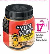 Yum Yum Smooth Peanut Butter-400g