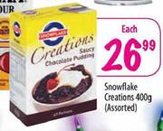 Snowflake Creations Assorted-400g Each