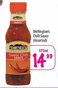 Wellington's Chilli Sauce Assorted-375ml