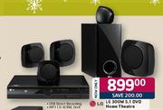 LG 5.1 DVD Home Theatre-300W