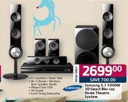 Samsung 5.1 3D Smart Blu-Ray Home Theatre System-1000W